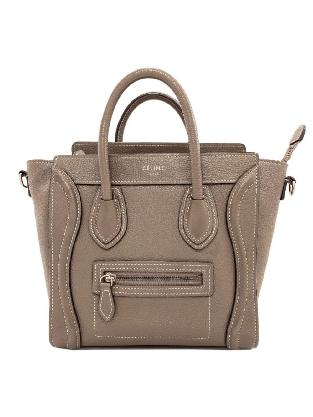 Celine Luggage Nano 2-Way Handbag Calf